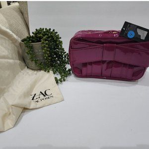 NWT Authentic RARE Zac Posen Patent Leather Cosmetic Bag